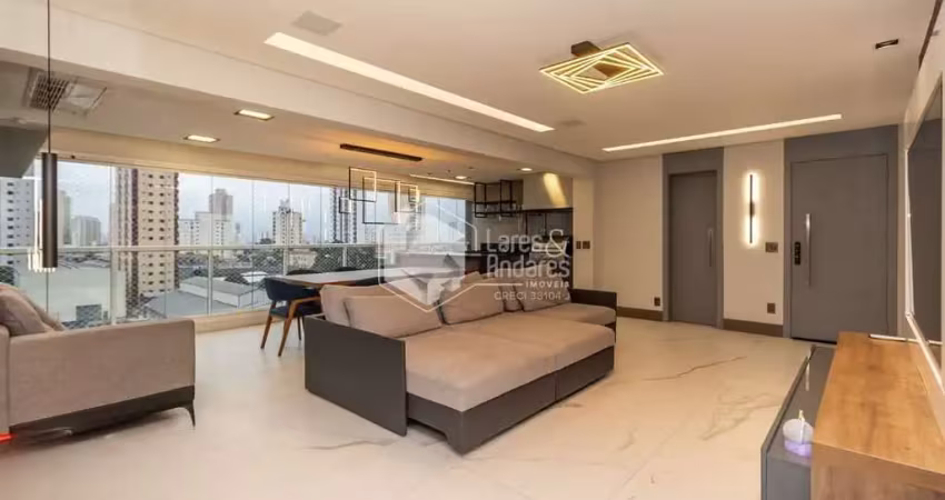 Apartamento tipo para venda em vila bertioga com 3 quartos, sendo 3 suítes, 134m²