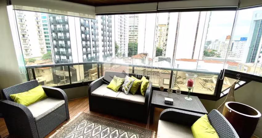 Apartamento tipo para venda em jardim paulista com 4 quartos, sendo 2 suítes, 187m²