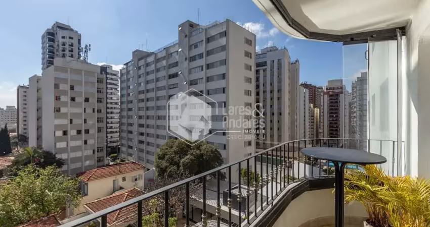 Apartamento tipo para venda em perdizes com 4 quartos, sendo 1 suíte, 156m²
