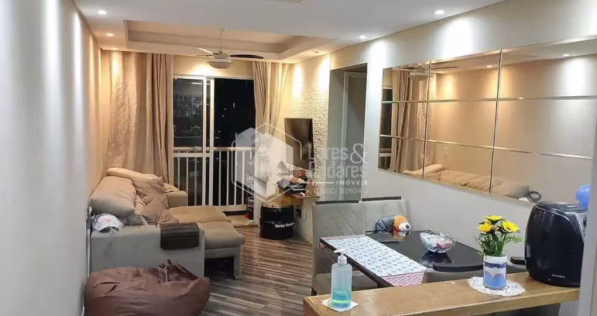 Apto à venda, com 47m²  2 dorms, armários planejados, sacada e 1 vaga com lazer completo - vila nov