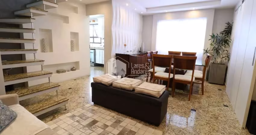 Cobertura para venda em santa maria com 3 quartos, sendo 3 suítes, 128m²