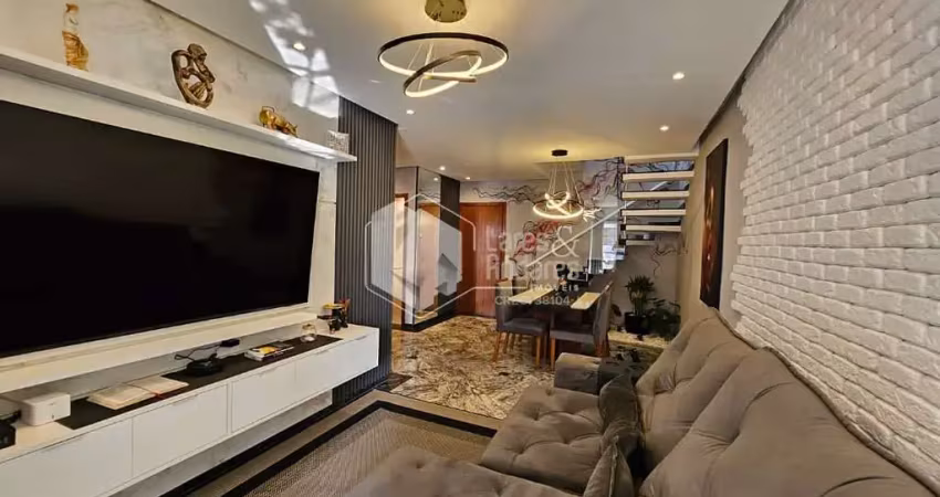 Cobertura para venda em rudge ramos com 2 quartos, sendo 2 suítes, 203m²