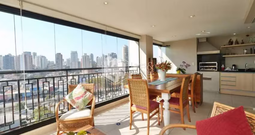 Apartamento tipo para venda em bosque da saúde com 3 quartos, sendo 3 suítes, 140m²