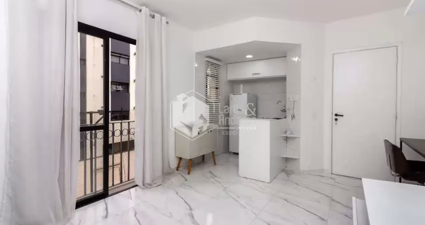 Apartamento tipo para venda em itaim bibi com 1 quarto, sendo 1 suíte, 35m²