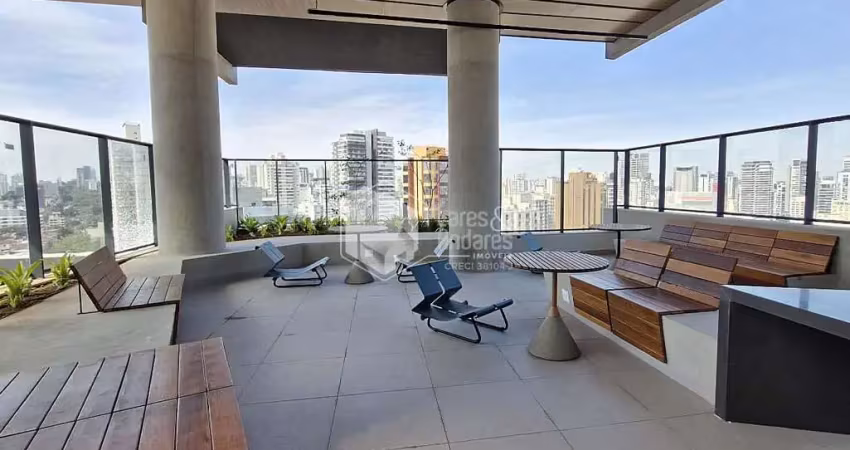 Apartamento tipo para venda em pinheiros com 1 quarto, sendo 1 suíte, 42m²