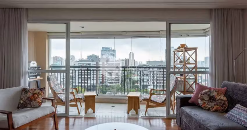 Apartamento tipo para venda em campo belo com 3 quartos, sendo 3 suítes, 131m²