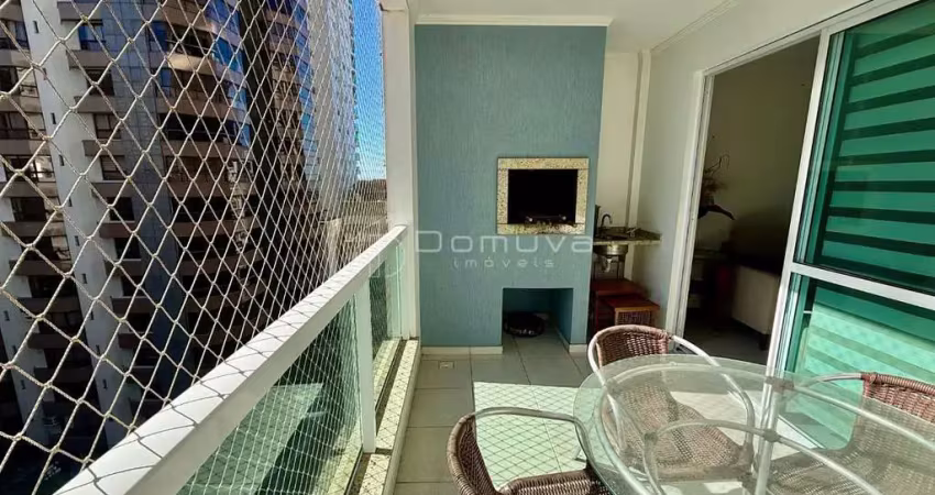 Apartamento 3 suítes quadra mar com churrasqueira locação anual no centro de balneário camboriú