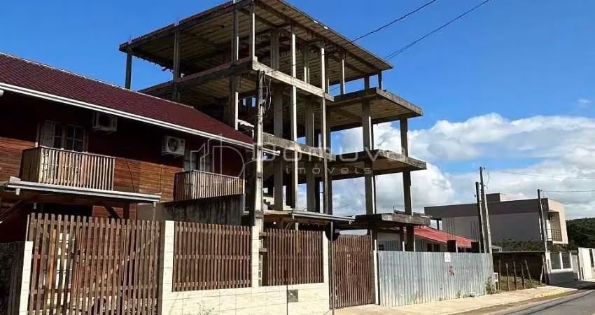 Terreno à venda no bairro rio pequeno em camboriú com 192 metros quadrados e projeto para 3 pavimentos