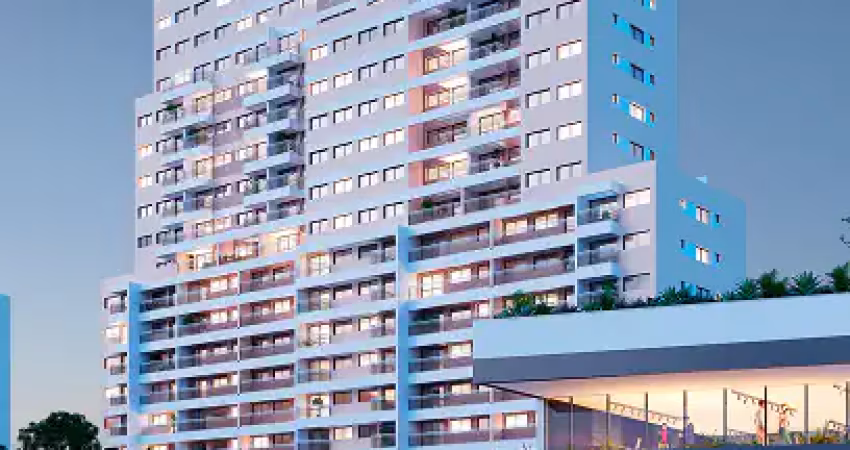 Apartamentos de 1 e 2 dormitórios com vaga de garagem