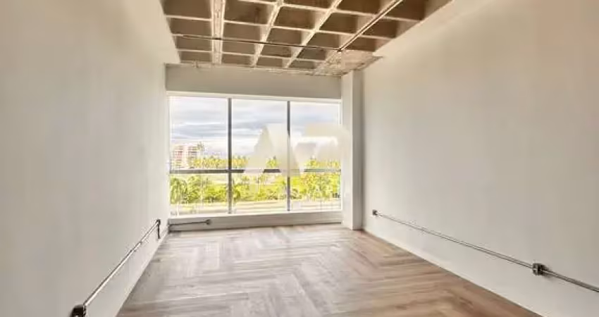 Excelente sala comercial já pronta no 5º da torre 5, empresarial novo mundo - reserva do paiva
