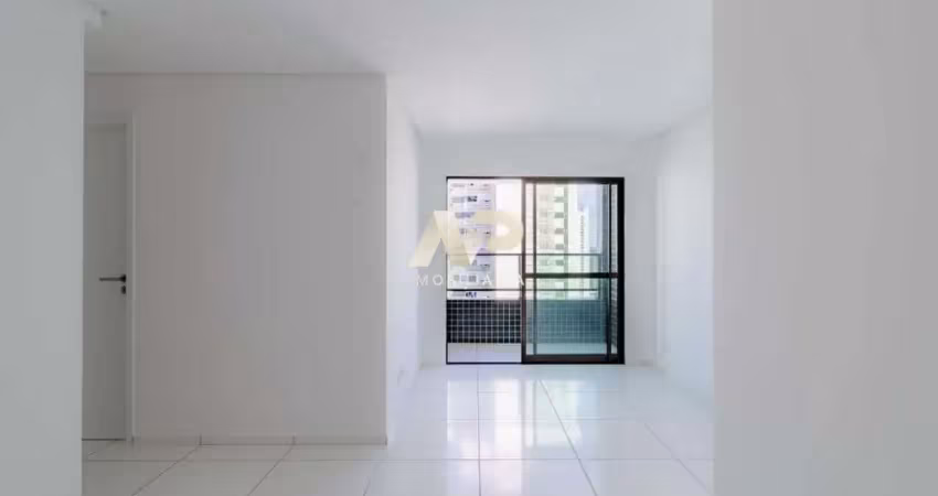 Apartamento com 3 quartos, suíte, varanda e lazer completo à venda em boa viagem – 61m² no edifício córdoba
