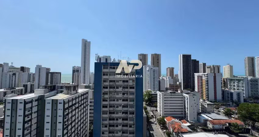 Apartamento 3 quartos, 175 m², andar alto, nascente sul e vista para o mar em boa viagem