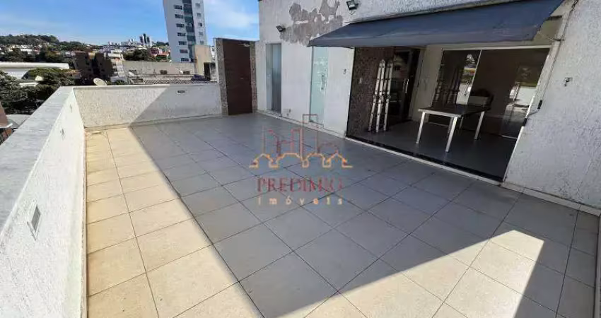 Cobertura à venda, 4 quartos, 2 suítes, 3 vagas, dona clara - belo horizonte/mg