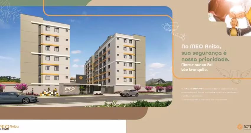 Apartamento para venda em joinville, anita garibaldi, 2 dormitórios, 1 suíte, 1 banheiro, 1 vaga