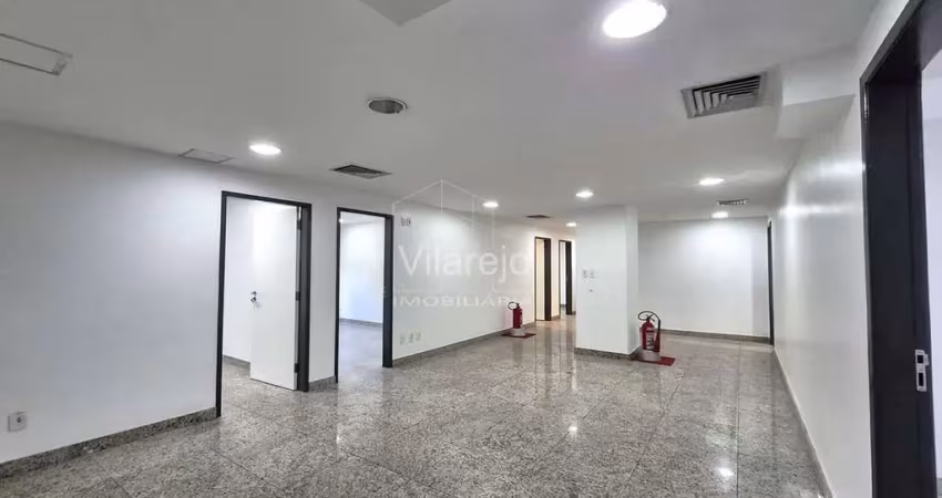 Andar subdividido em 11 salas para locação av. rio branco - centro 371m²