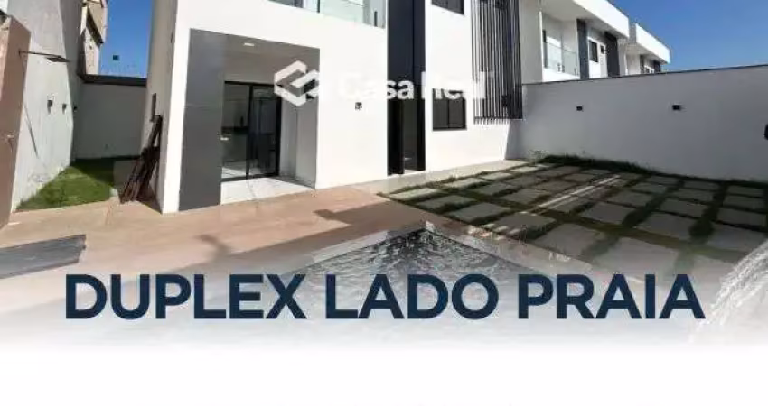 Belíssima casa duplex no loteamento praia azul — araçagy