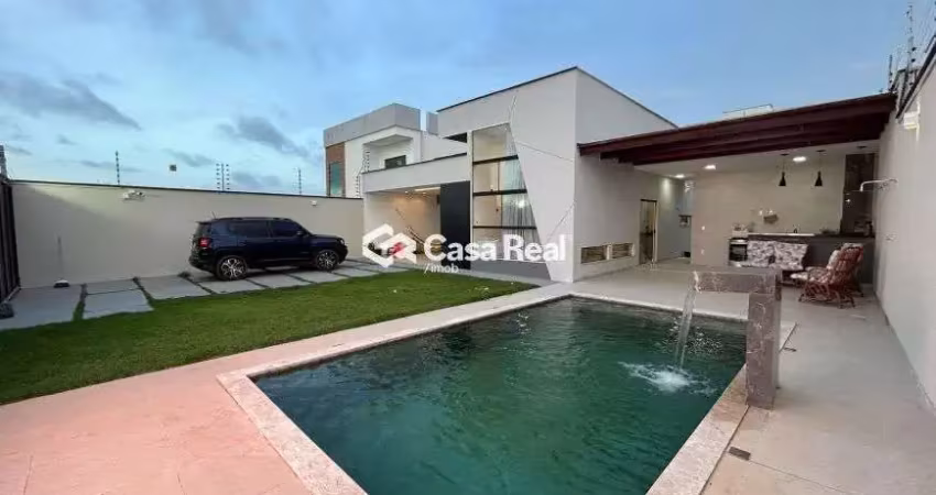 Casa mobiliada à venda no araçagi – praia azul | porteira fechada