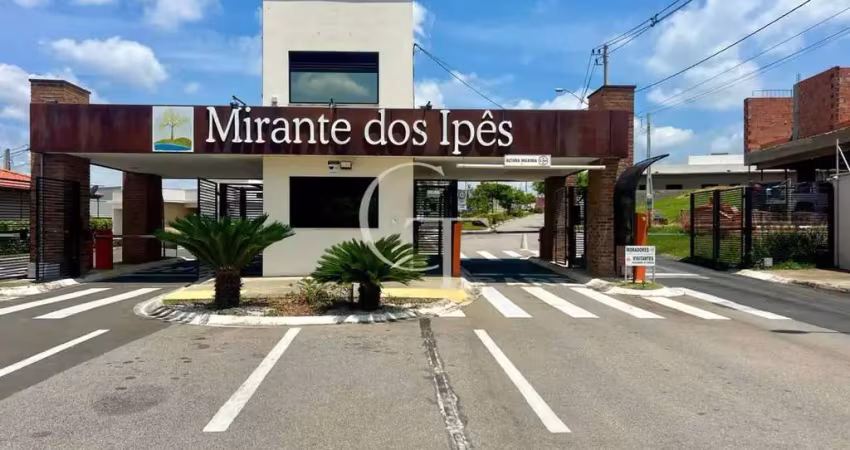 Terreno de esquina com projeto aprovado para venda no condomínio mirante dos ypês- salto sp