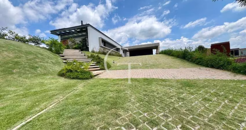 Casa de 5 suítes recém construída à venda no condomínio terras de são josé ii - itu/sp