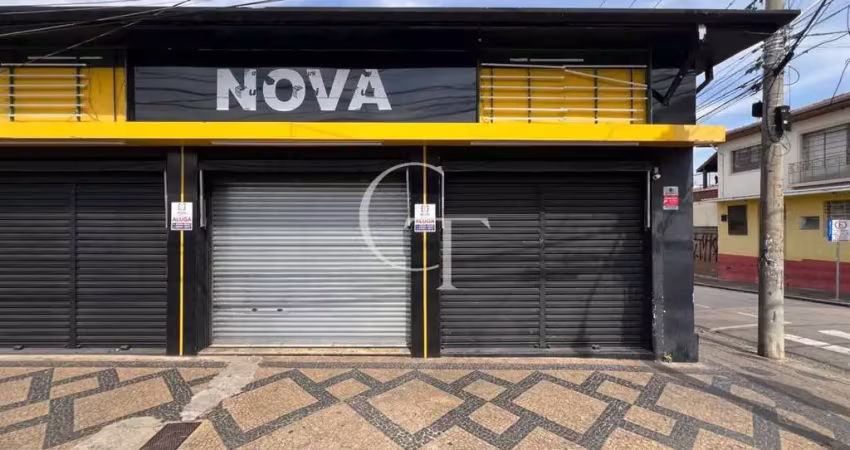 Salão comercial de esquina no centro de salto para locação