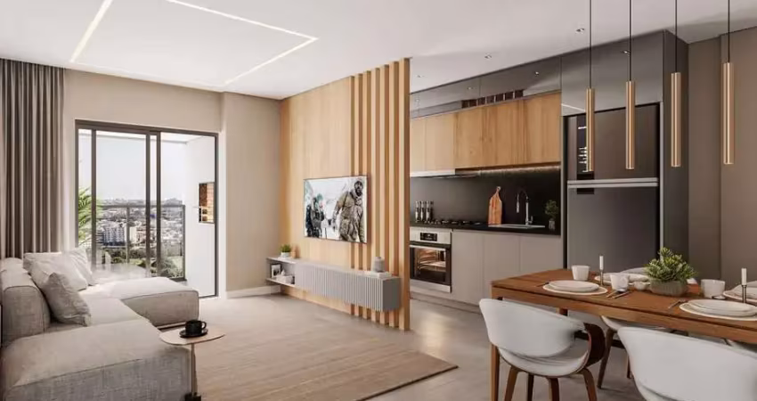 Apartamento para venda em criciúma, comerciário, 2 dormitórios, 1 suíte, 2 banheiros, 1 vaga