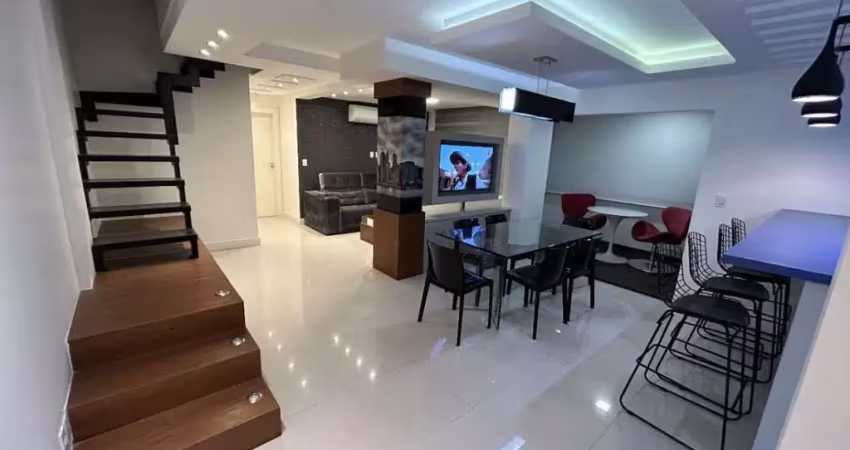 Cobertura para venda em criciúma, centro, 3 dormitórios, 2 suítes, 4 banheiros, 2 vagas