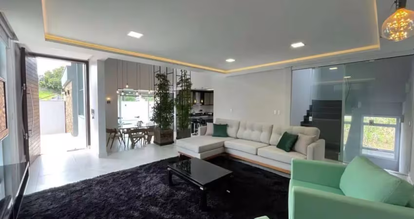 Casa para venda em criciúma, jardim angélica, 3 dormitórios, 3 suítes, 4 banheiros, 2 vagas