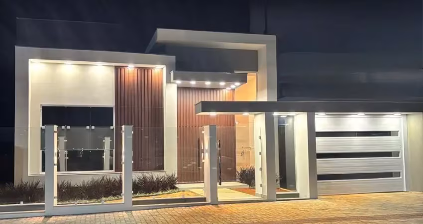 Òtima casa com àrea gourmet e acabamentos diferenciados- - área gourmet com amplo espaço de lazer, churrasqueira, lavabo