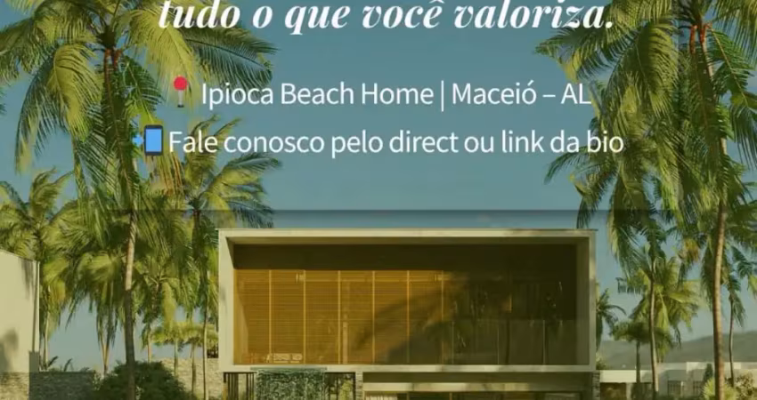 Sua casa de praia na beira mar de maceió, com servicos de hotel!