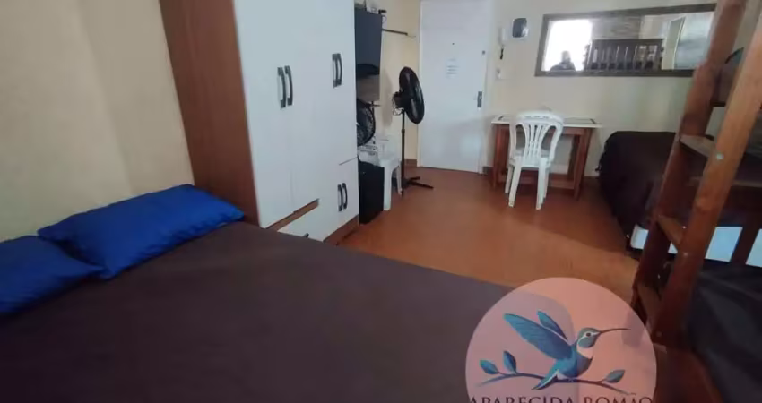 Kitnet para venda em praia grande, aviação, 1 banheiro, 1 vaga