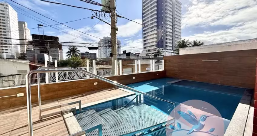 Apartamento para venda em praia grande, aviação, 2 dormitórios, 1 suíte, 1 banheiro, 1 vaga