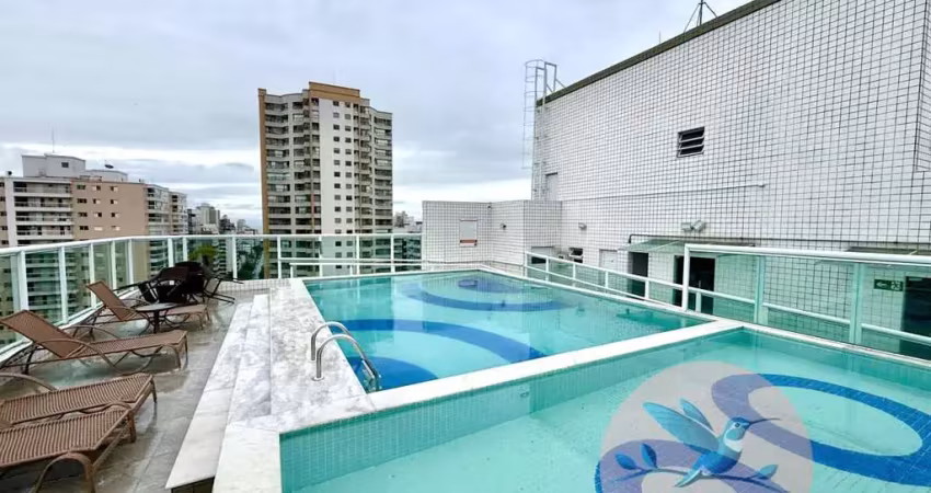 Apartamento para venda em praia grande, canto do forte, 2 dormitórios, 1 suíte, 3 banheiros, 2 vagas