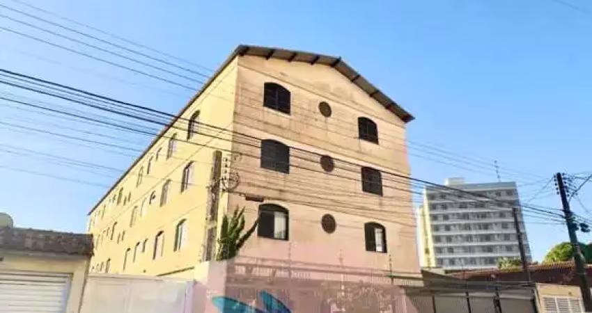 Apartamento para venda em praia grande, caiçara, 1 dormitório, 1 banheiro, 1 vaga