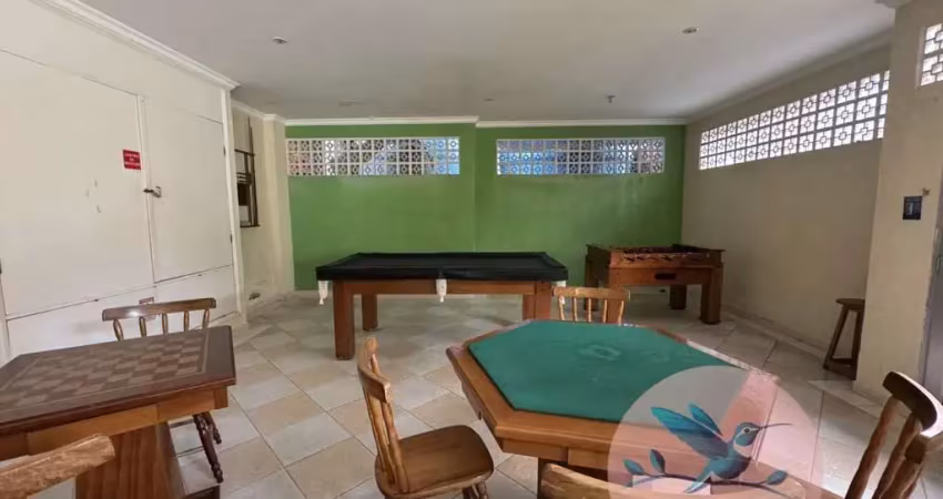 Apartamento para venda em praia grande, caiçara, 1 dormitório, 1 banheiro, 1 vaga