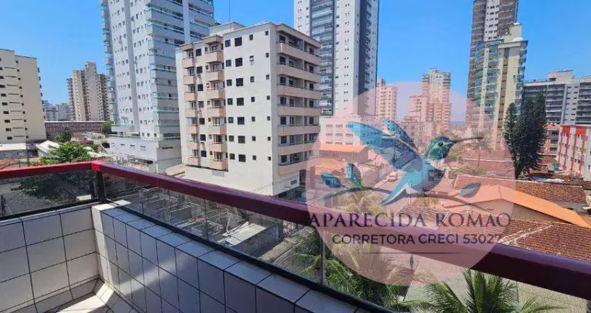 Apartamento para venda em praia grande, tupi, 1 dormitório, 1 banheiro, 1 vaga