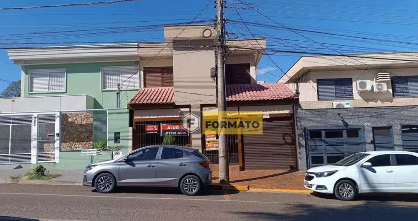 Sobrado com 3 dormitórios, 198 m² - venda por r$ 700.000 ou aluguel por r$ 4.000/mês - centro - campo grande/ms