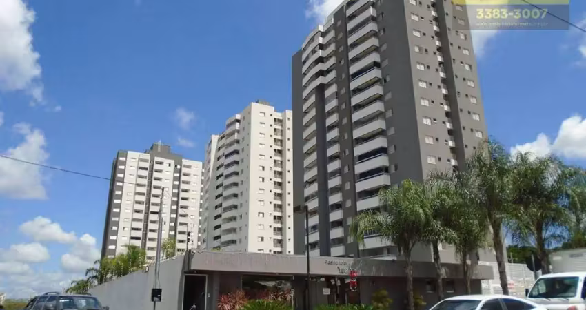 Apartamento com 1 dormitório para alugar, 76 m² por r$ 3.445,00/mês - jardim américa - campo grande/ms