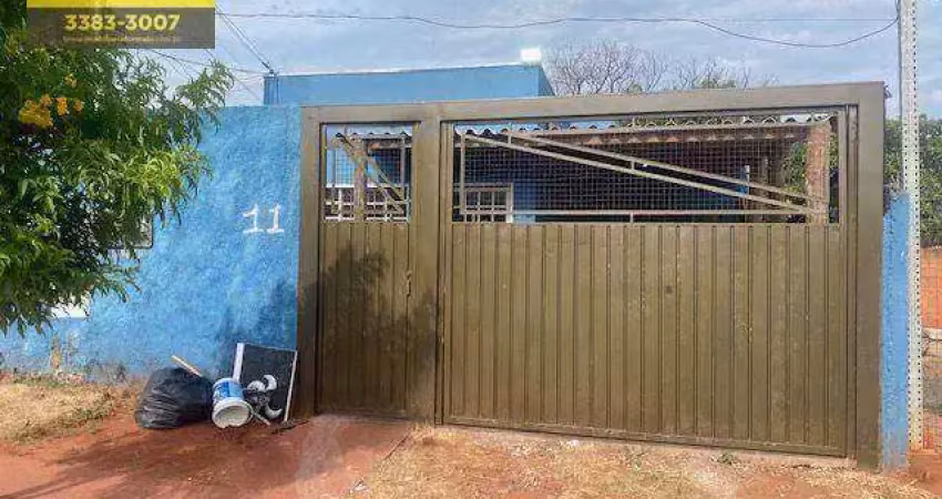 Casa com 2 dormitórios para alugar, 55 m² por r$ 1.050,00/mês - jardim veraneio - campo grande/ms