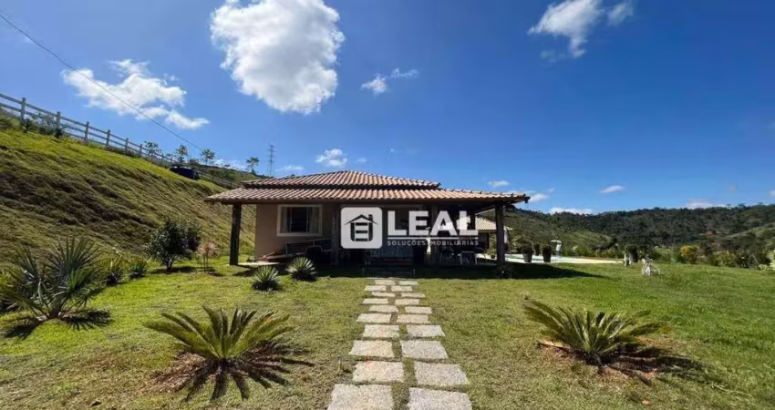 Sítio com 3 dormitórios à venda, 14000 m² por r$ 800.000,00 - paula lima - juiz de fora/mg