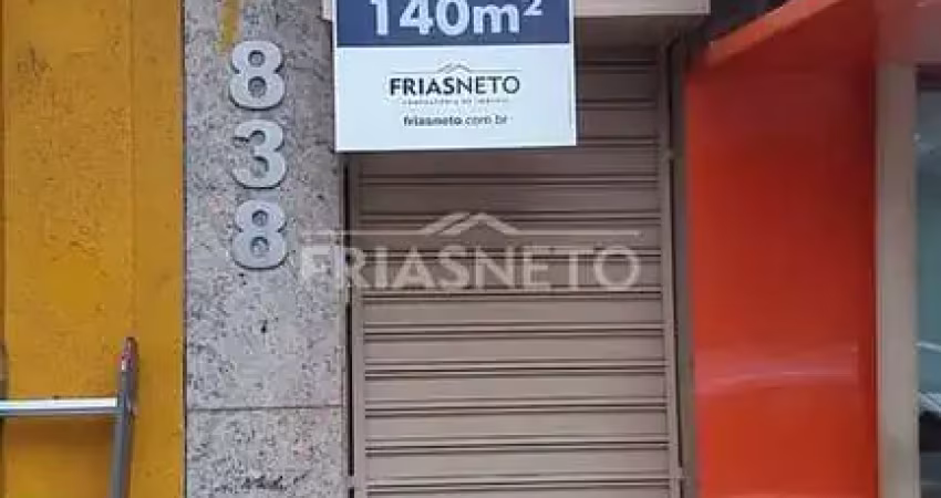 Sala comercial para alugar na rua governador pedro de toledo em piracicaba 140 m²