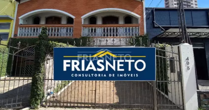 Sobrado para locação com 2 quartos e escritório no bairro paulista em piracicaba