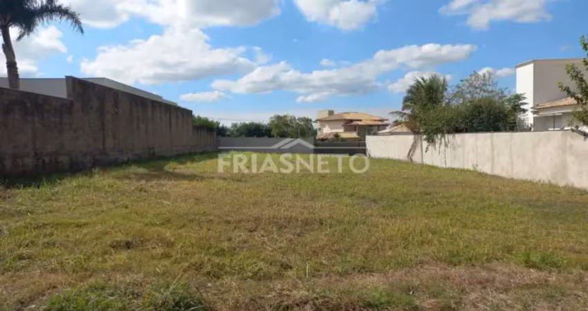 Terreno em condomínio fechado à venda no Taquaral, Piracicaba 