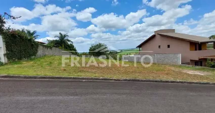 Terreno em condomínio fechado à venda no Recanto dos Pássaros, Piracicaba 