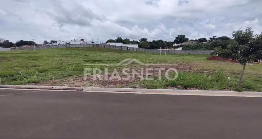 Excelente lote para venda no condomínio damha ii, bairro ondas em piracicaba