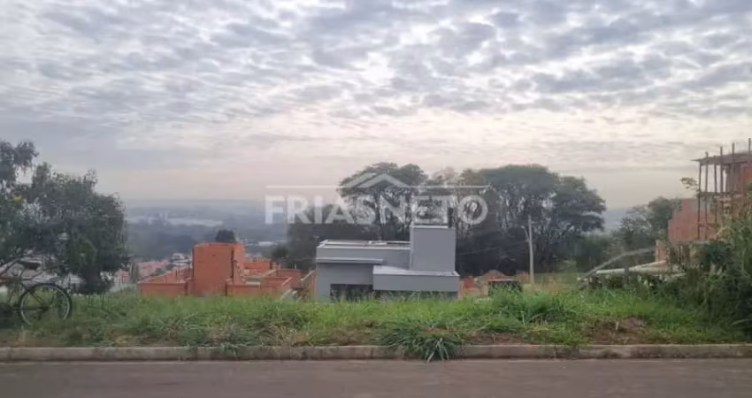 Terreno em condomínio fechado à venda no Jardim São Francisco, Piracicaba 