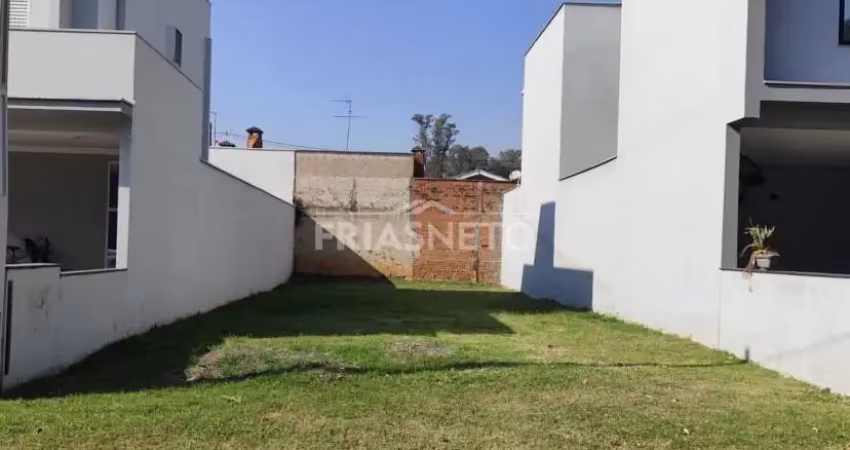 Terreno em condomínio fechado à venda no Água Branca, Piracicaba 