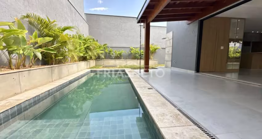Casa moderna à venda no condomínio reserva do engenho