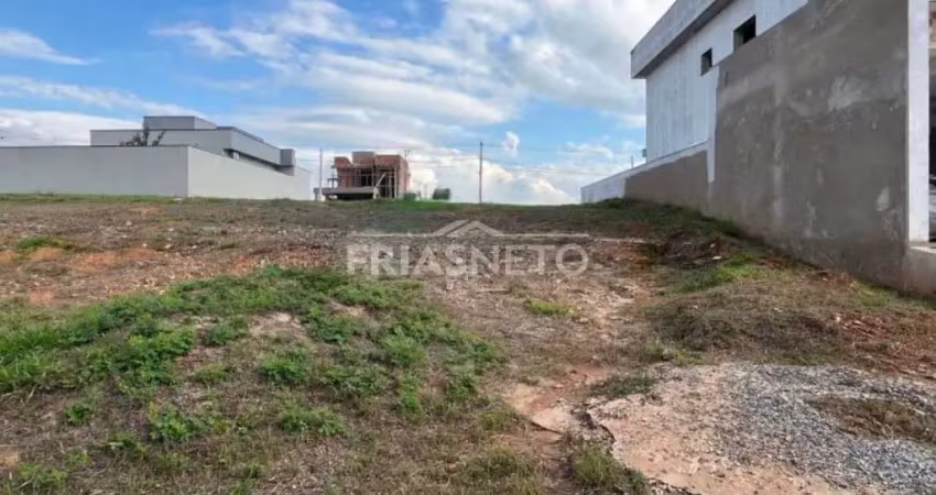 Terreno em condomínio fechado à venda no Jardim São Francisco, Piracicaba 