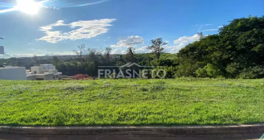 Terreno em condomínio fechado à venda no Residencial Bela Vista, Piracicaba 