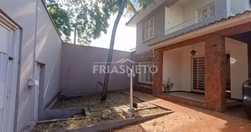 Casa comercial em excelente localização para locação em piracicaba
